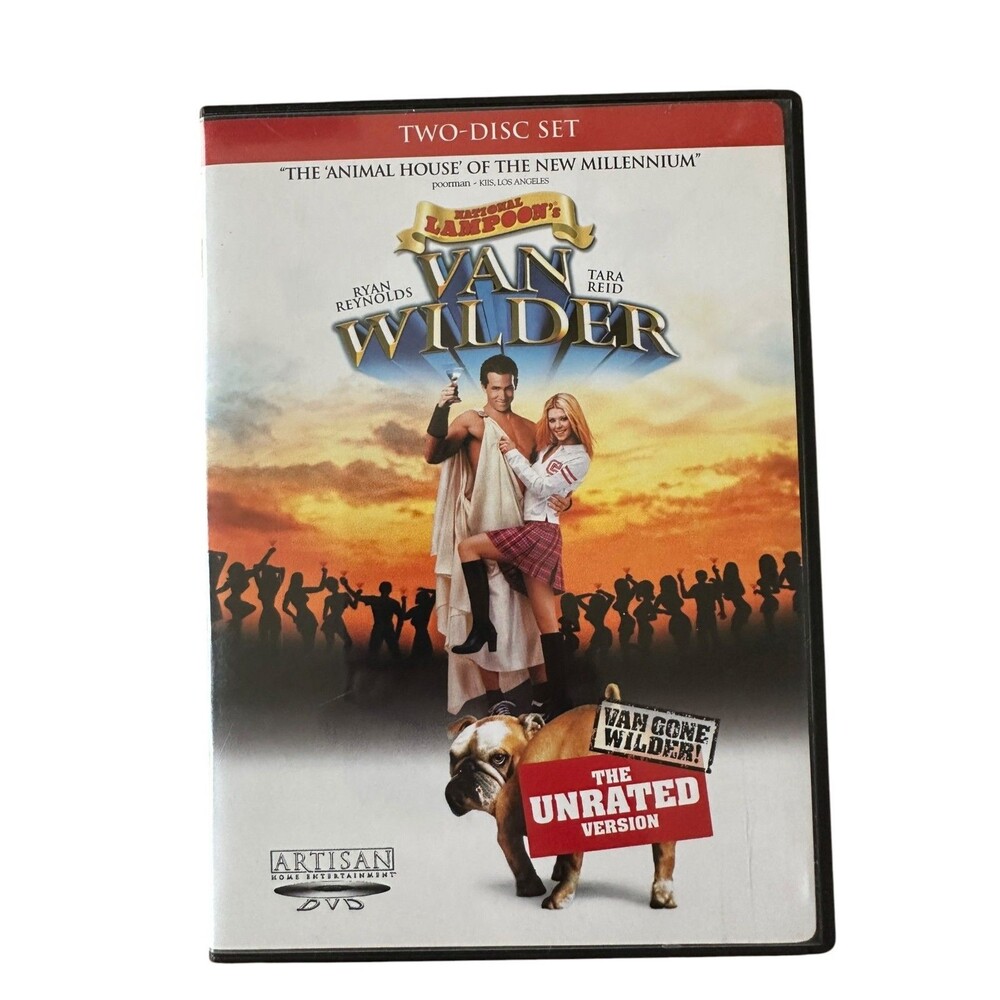National Lampoons Van Wilder DVD 2 Disc Unrated Version Ryan Reynolds